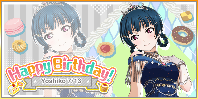 7/13 is Yoshiko’s birthday!
