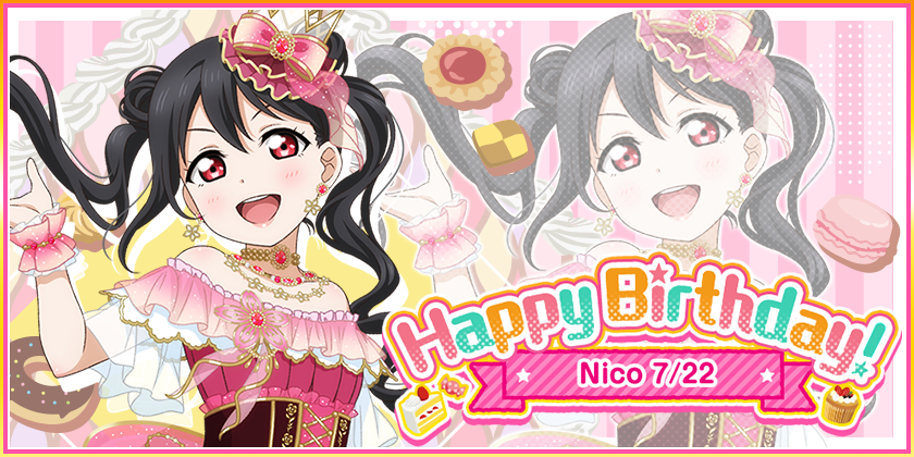 7/22 is Nico’s birthday!